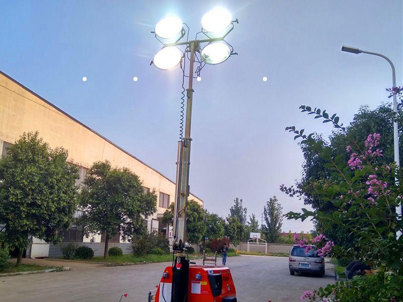 戶外施工應急照明，應如何選擇合適的移動照明燈車？